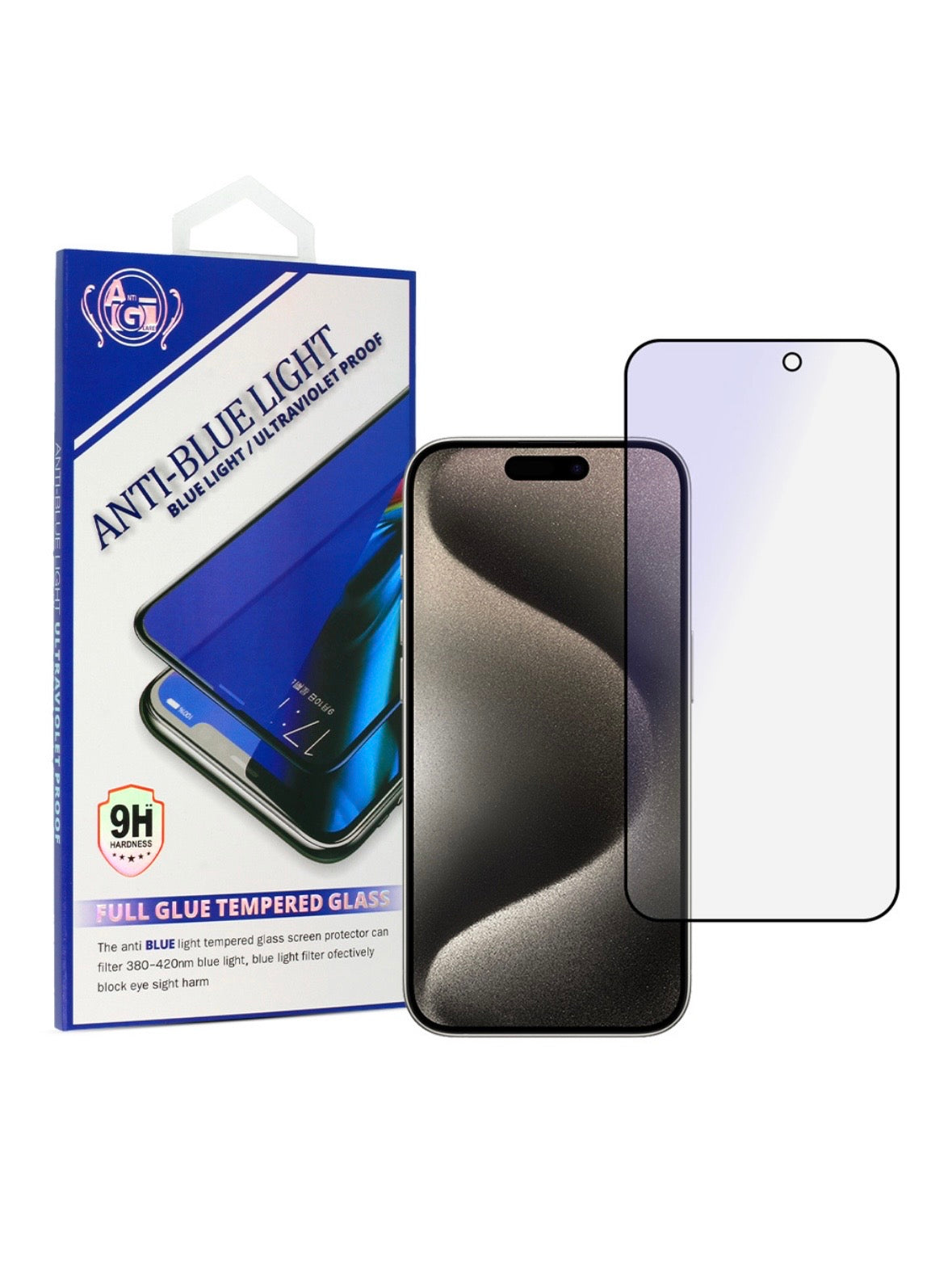 Szkło hartowane anti-blue na iPhone 16e
