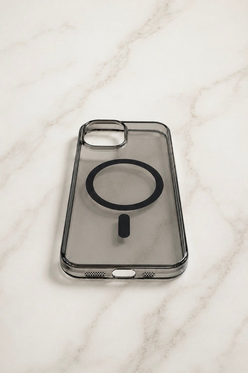 Etui na iPhone 15 dark smoke
