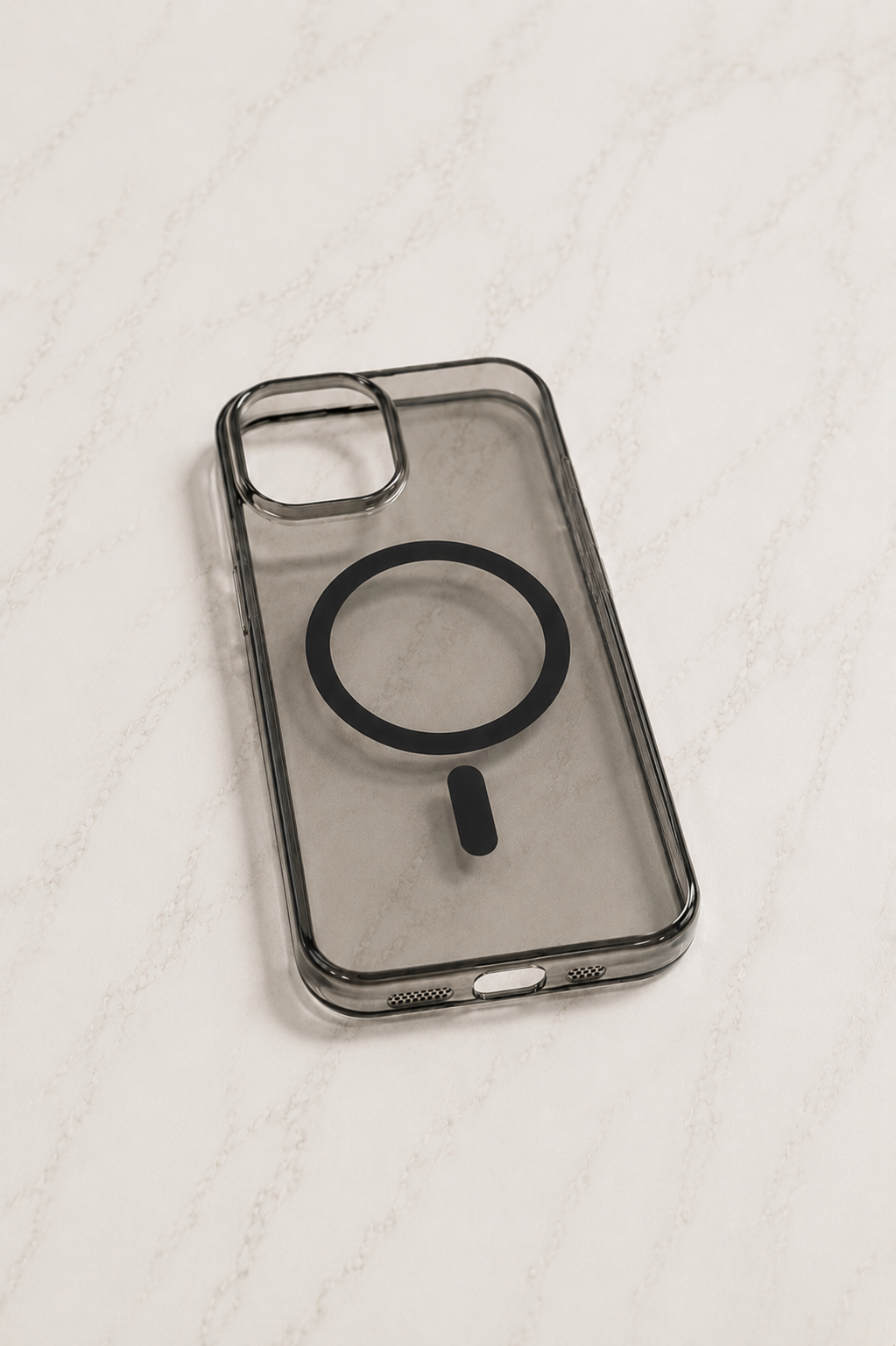 Etui na iPhone 15 dark smoke