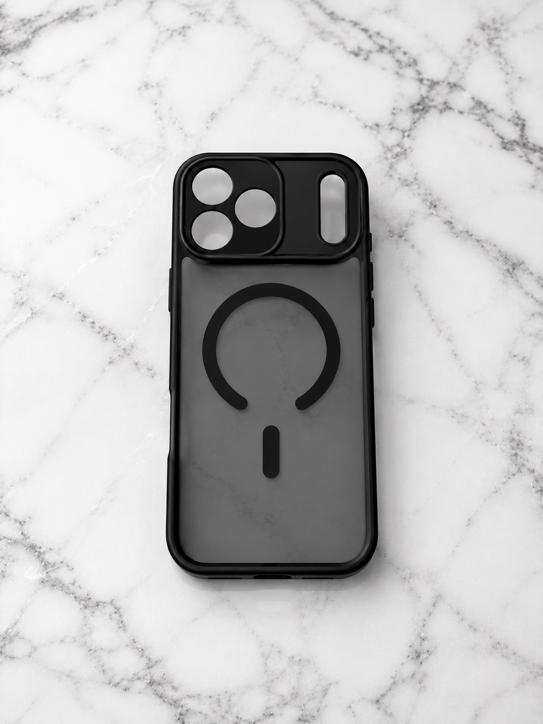 Etui na iPhone 17 pro max smoke matte