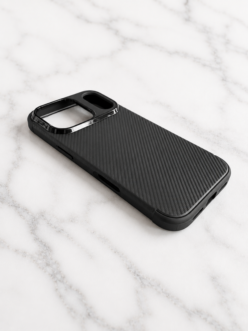 Etui na iPhone 17 pro carbon
