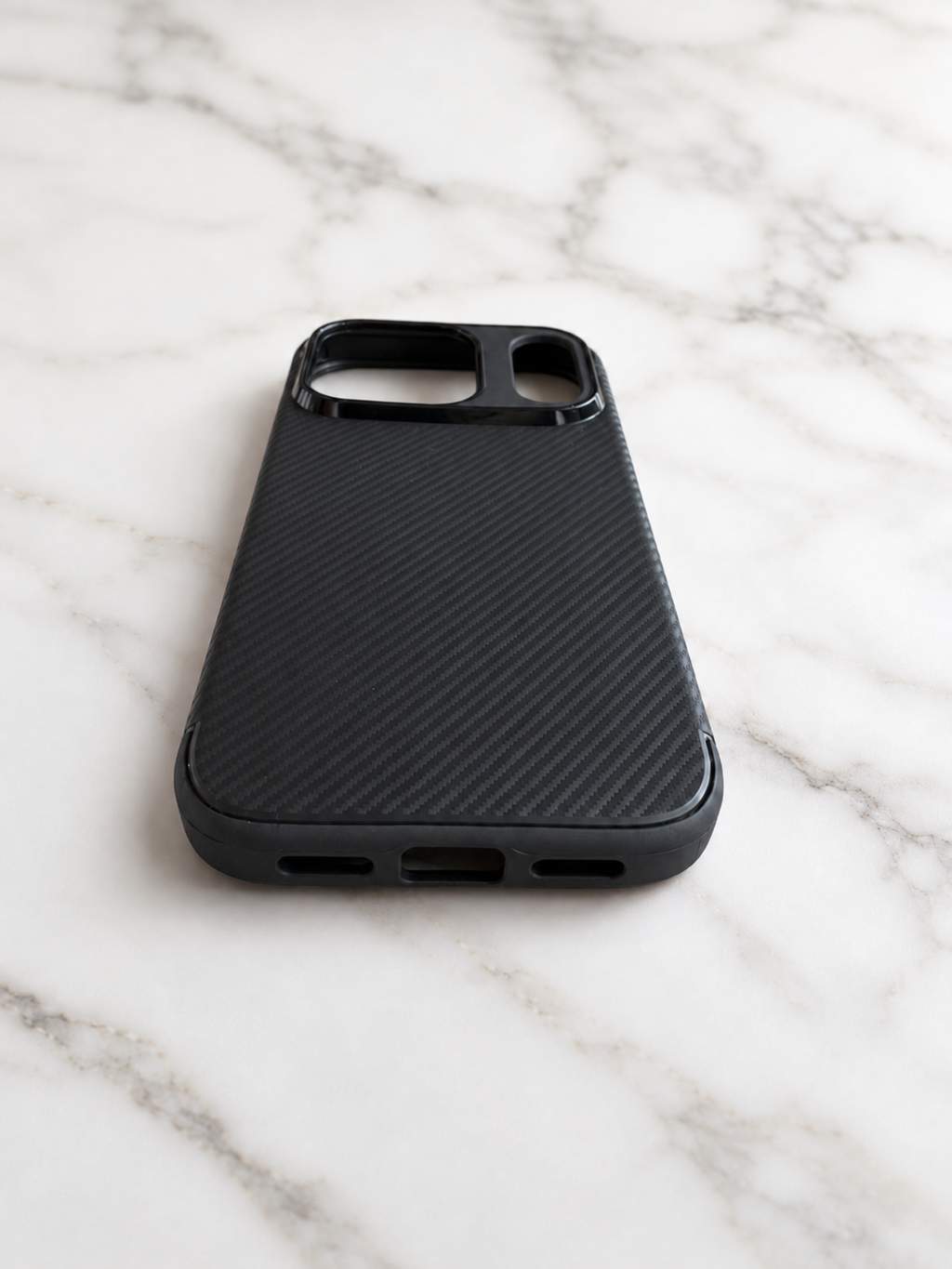 Etui na iPhone 17 pro carbon