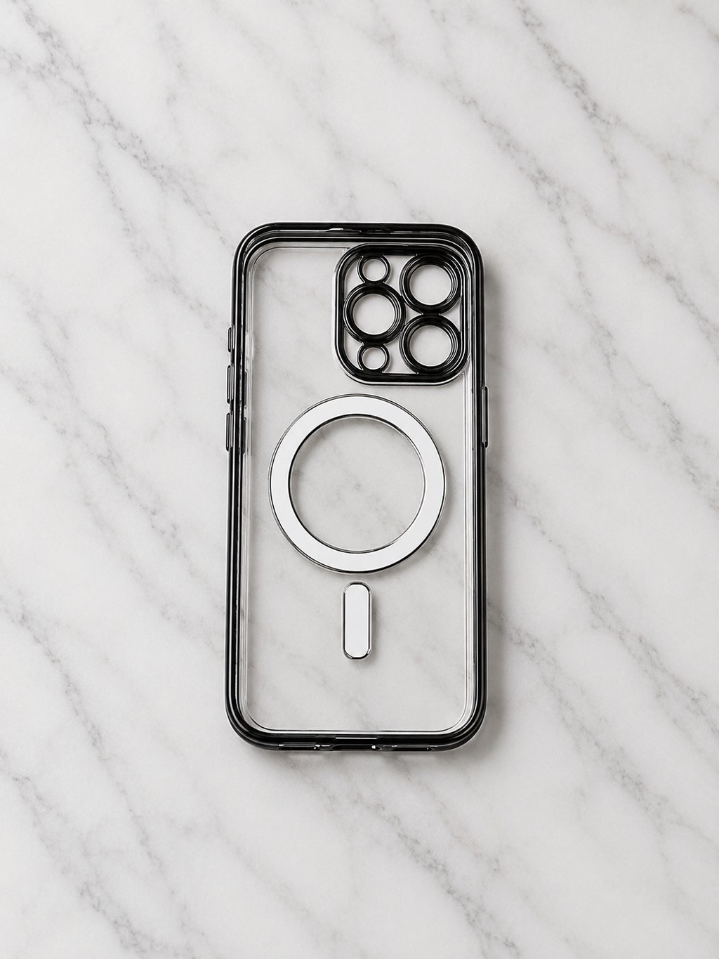 Etui na iPhone 16 pro clear black